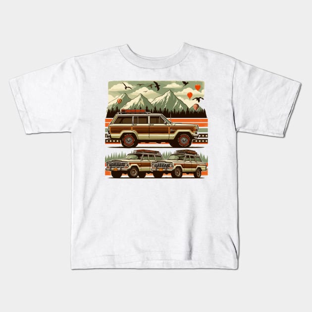 Jeep Wagoneer Kids T-Shirt by Vehicles-Art